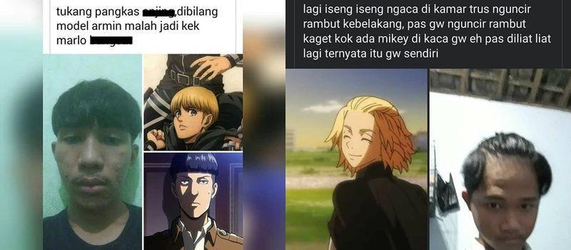 10 Status Medsos Ngaku Mirip Tokoh Anime Ini Kocak Banget, Masa sih?