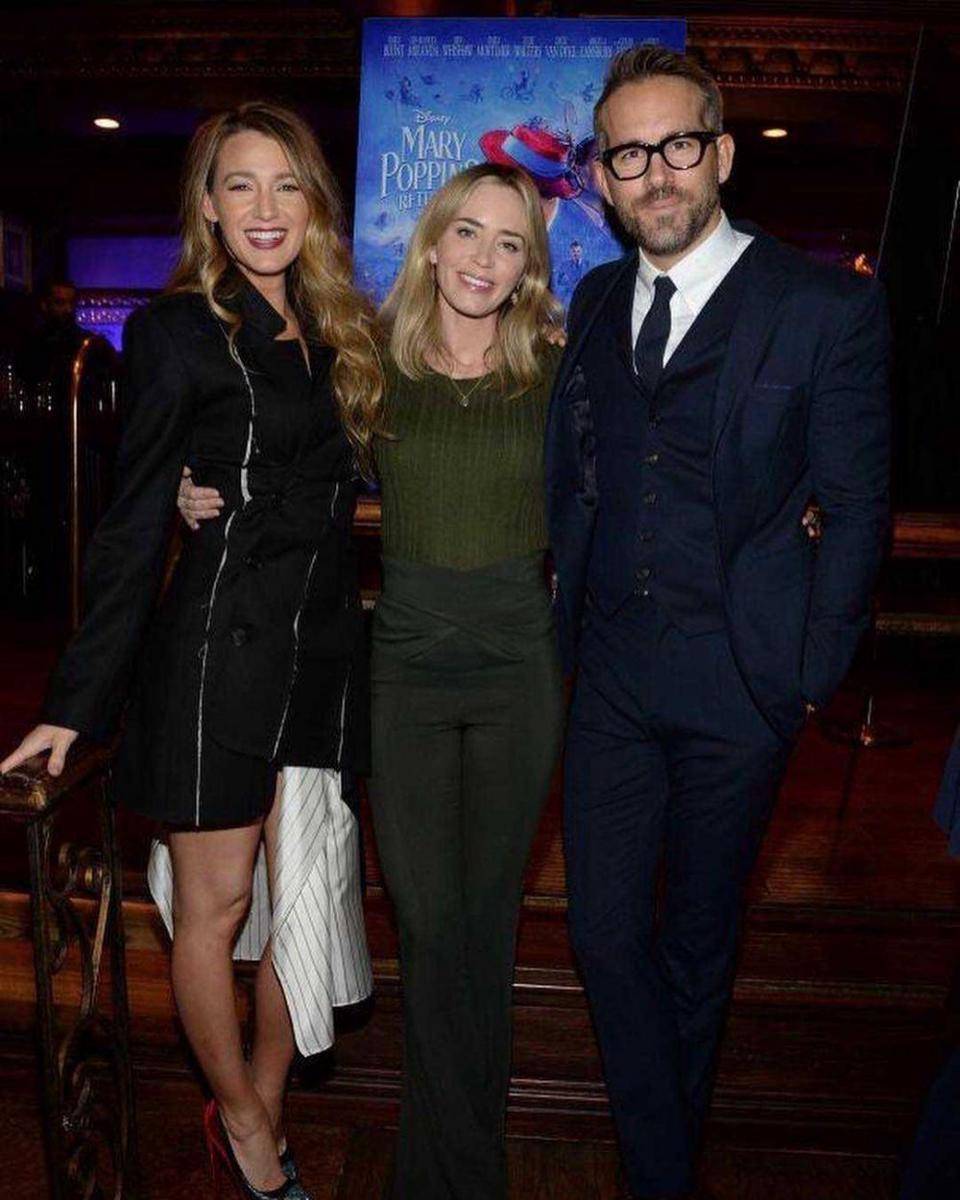Blake Lively & Ryan Reynolds (instagram.com/vancityrrynolds)
