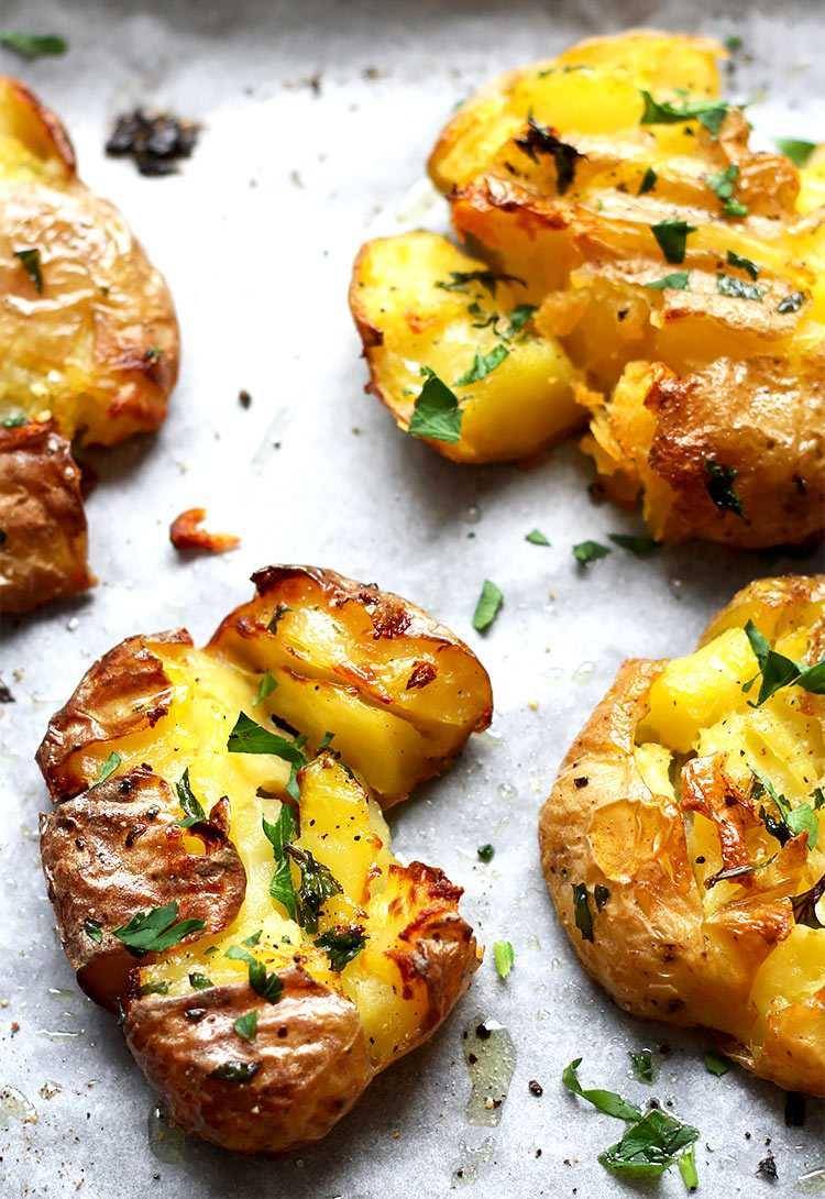 Crispy smashed potato (lilvienna.com)
