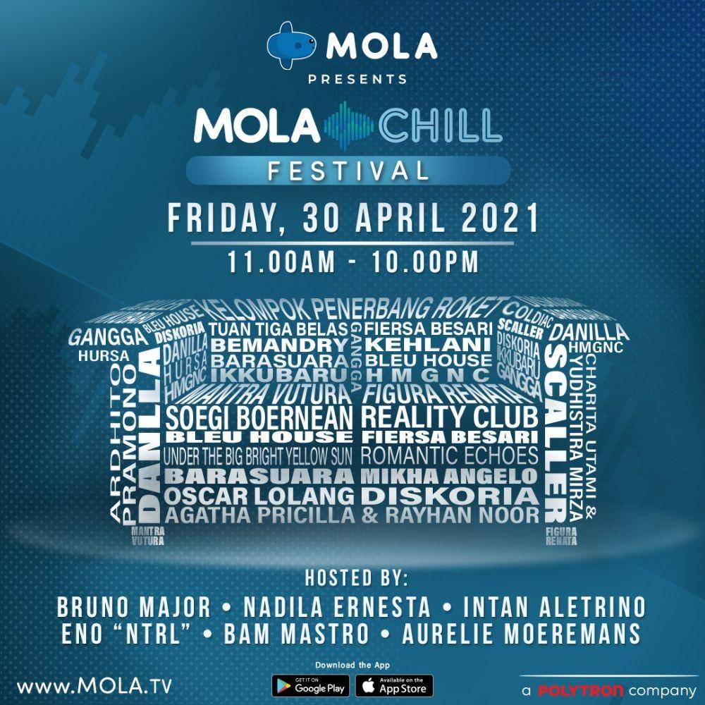Deretan musisi di Mola Chill Festival (Dok. Mola)