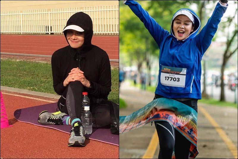 Berhijab, 9 Pesona Terry Putri dalam Balutan Baju Olahraga Muslimah