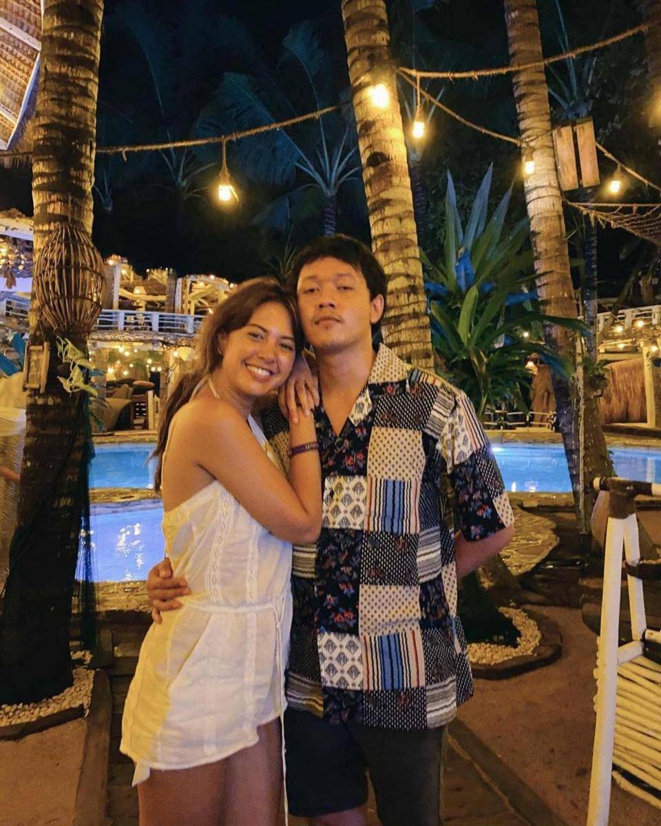 Aurelie Moeremans dan Hanif. (Instagram.com/hanifrd_/)