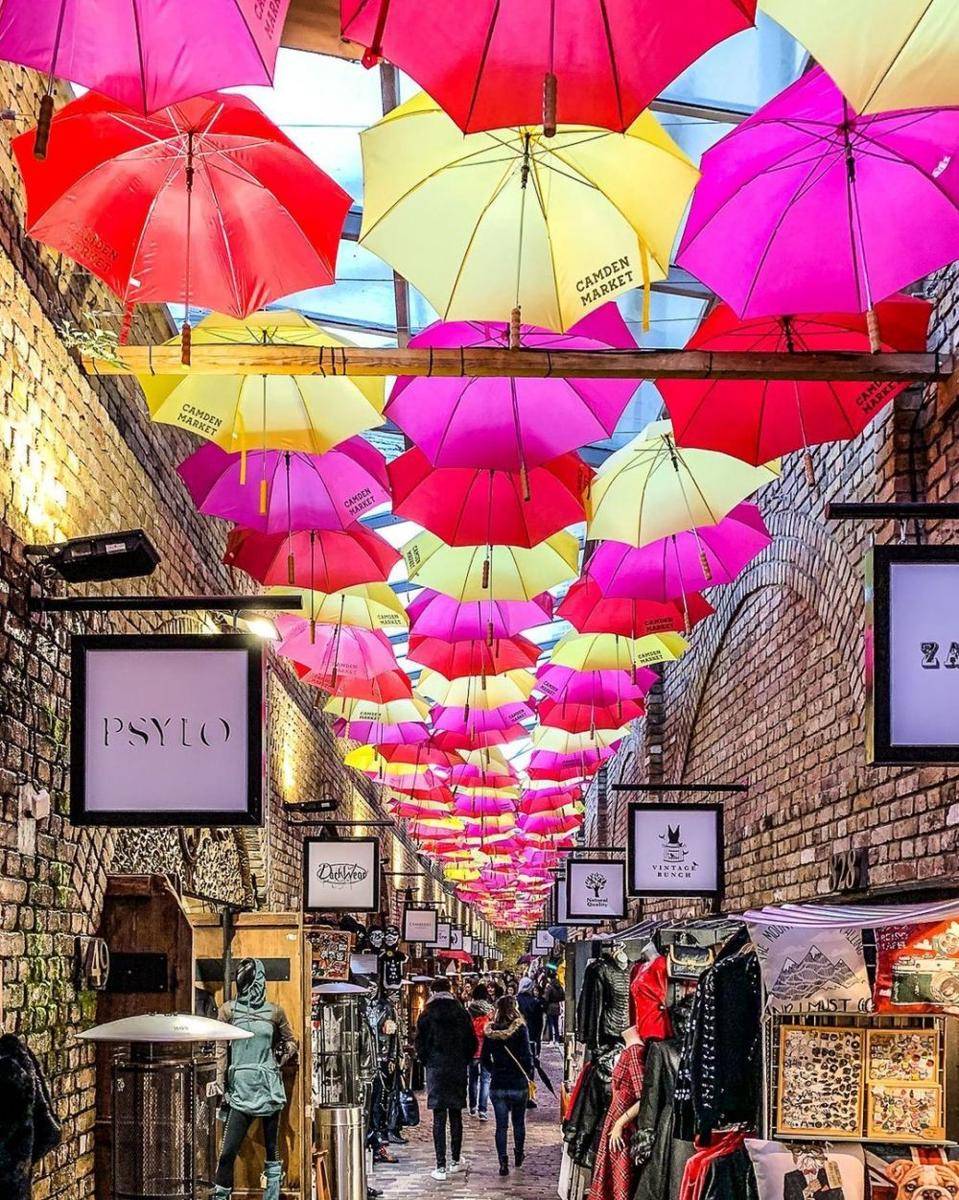 Camden Market, Inggris (instagram.com/aladyinlondon)