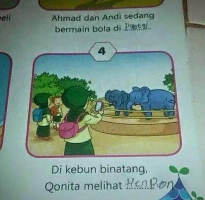 jawaban soal ujian yang nyeleneh (twitter.com/Aswicahyono)