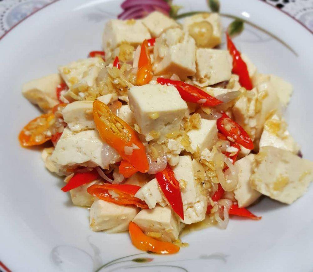 Tumis tahu rebon (instagram.com/fabiankenwi)
