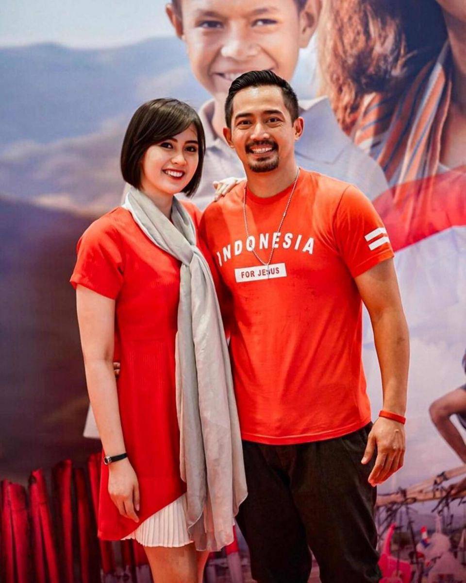 Yama Carlos dan Arfita Dwi Putri. (Instagram.com/arfitadwip/)