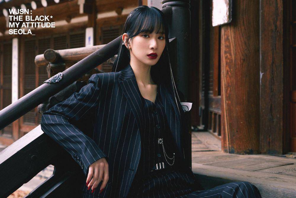 Seola konsep foto ver.1 WJSN THE BLACK (twitter.com/WJSN_Cosmic)