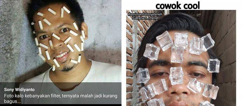 mencoba jadi cowok idaman (instagram.com/id.dagelan | facebook.com/anam.distro)