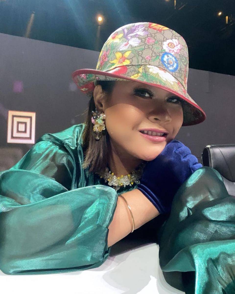Okky Lukman pakai topi (Instagram.com/okidatanglagi)
