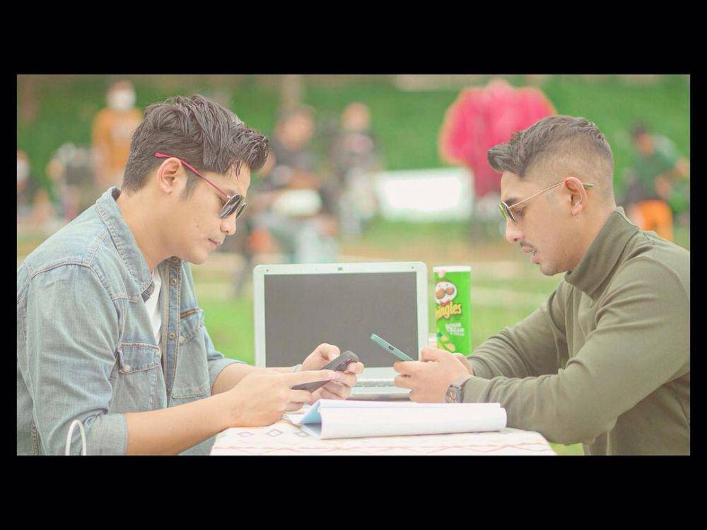 Arya Saloka potong rambut (instagram.com/abudherypastrana)