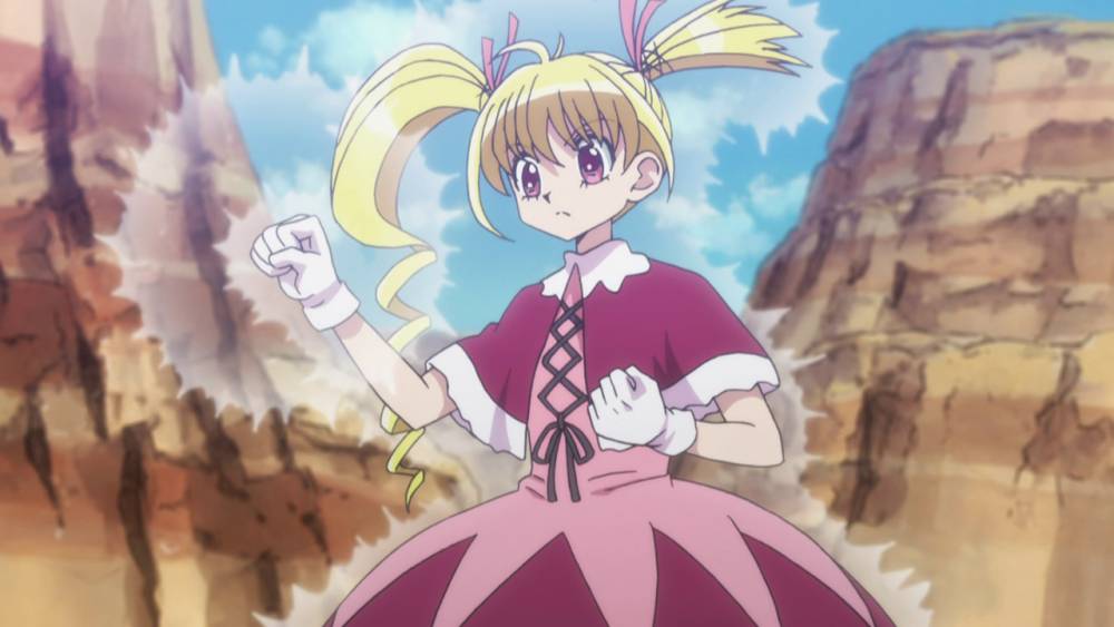 Bisky menggunakan Ko. (dok. Crunchyroll/Hunter x Hunter)