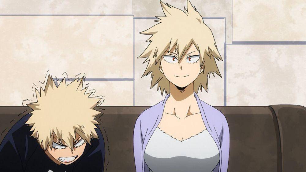 Mitsuki Bakugo dan Katsuki Bakugo (dok. Studio Bones/My Hero Academia)
