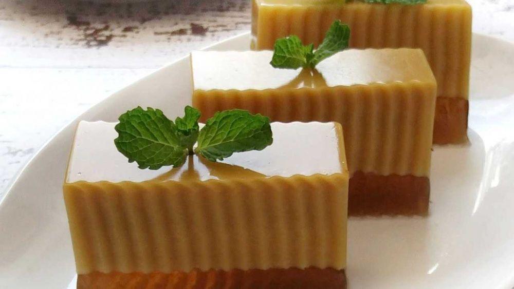 Resep Agar-Agar Santan Gula Merah, Perpaduan Manis Gurih yang Nikmat