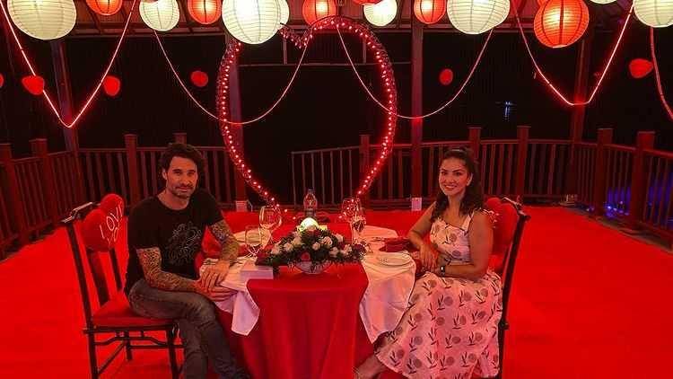 Sunny Leone dan suami (instagram.com/sunnyleone)