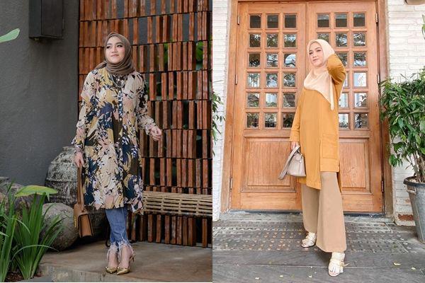 10 Inspirasi Tunik ala Chacha Thaib yang Cocok Buat Daily Outfit
