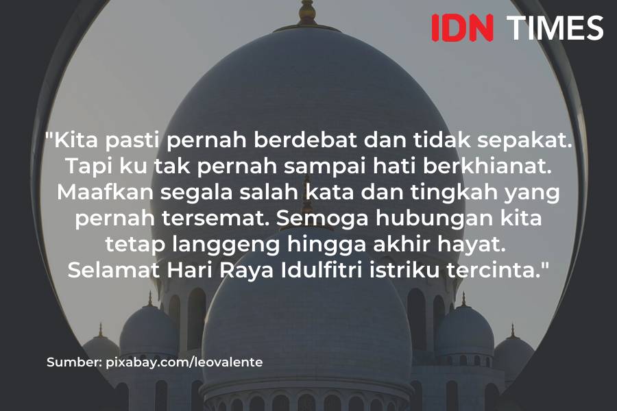 Ilustrasi ucapan lebaran (IDN Times/M. Tarmizi Murdianto)