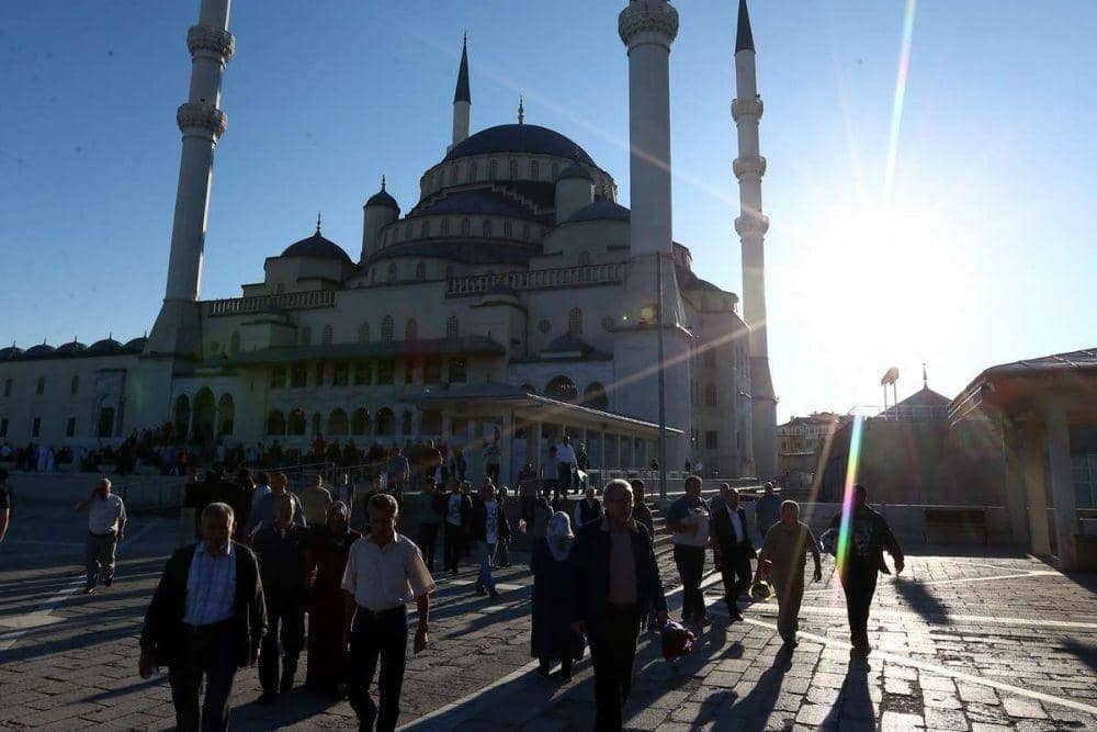 Ilustrasi Idulfitri di Turki (middleeastmonitor.com)