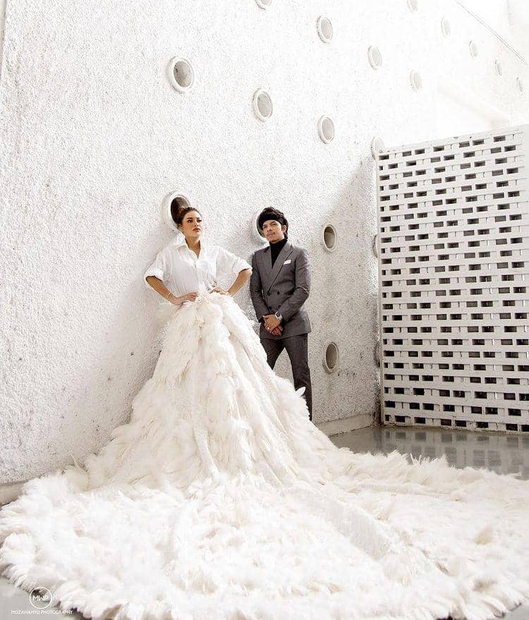 Aurel kenakan dress (instagram.com/Aurelie.hermansyah)