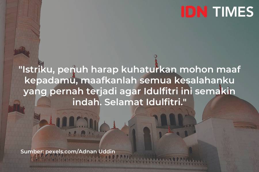 Ilustrasi ucapan lebaran (IDN Times/M. Tarmizi Murdianto)