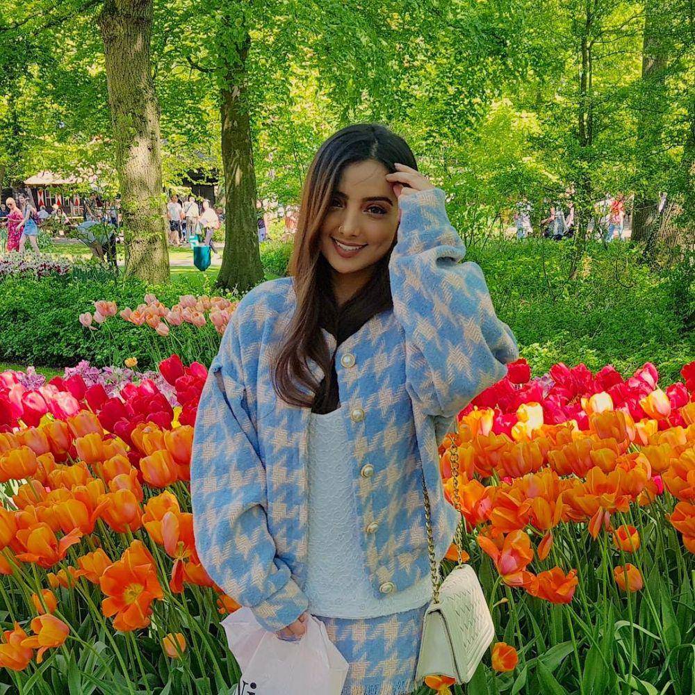 Wanita berparas bule yang dijodohkan dengan Verrel Bramasta (Instagram.com/saraminti)