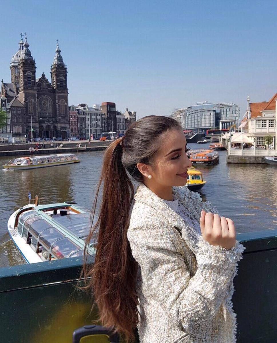 Wanita berparas bule yang dijodohkan dengan Verrel Bramasta (Instagram.com/saraminti)