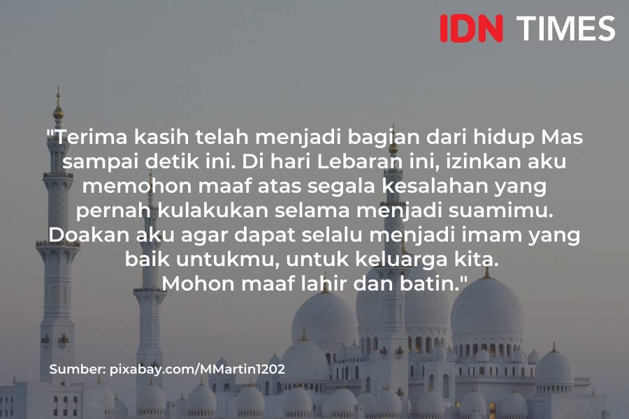 Ilustrasi ucapan lebaran (IDN Times/M. Tarmizi Murdianto)