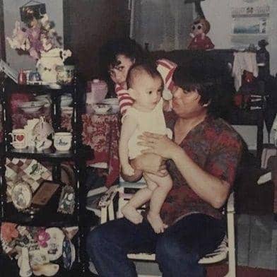 masa kecil Kezia Warouw (instagram.com/keziawarouw)