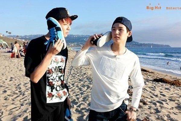 Suga dan Jungkook BTS. (instagram.com/suga__yoongi)