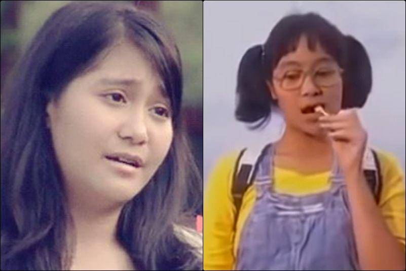 Potret Caca Tengker saat berakting di sinetron dan FTV (twitter.com/gigiframeritz I youtube.com/Klein Zero)