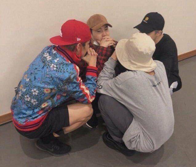 interaksi antara Suga dan trio maknae BTS (twitter.com/BTS_twt)