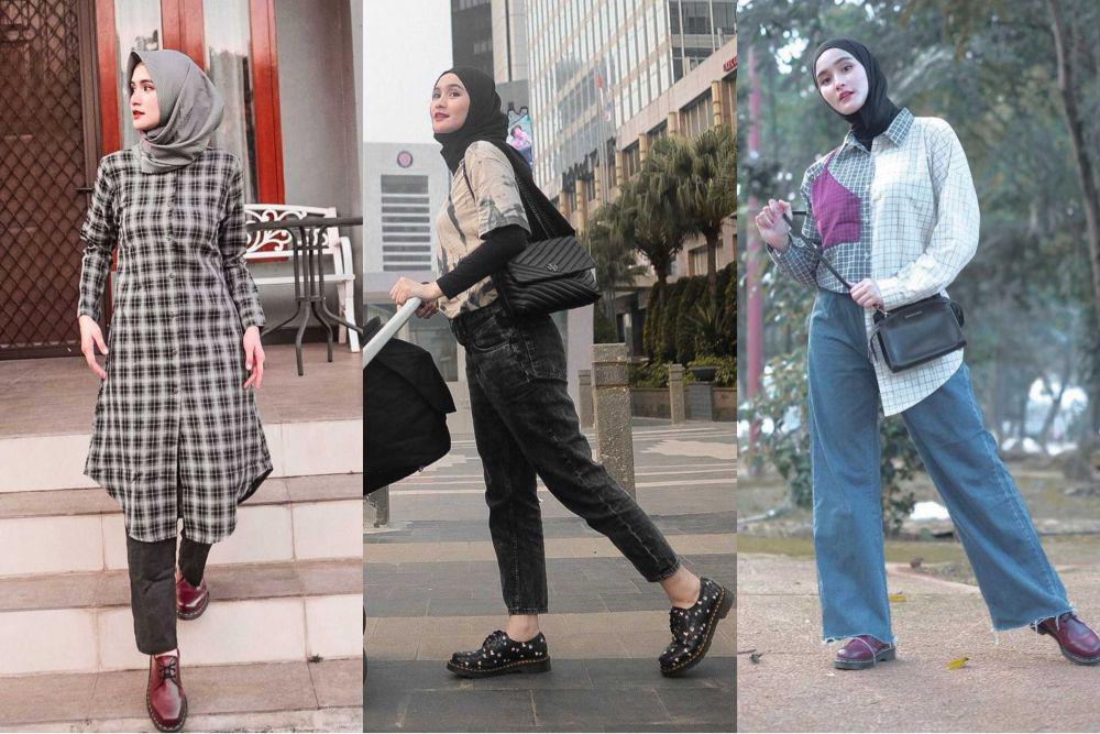 10 Ide Outfit Hijab Street Style Kece ala Isel Fricella, Wajib Coba!