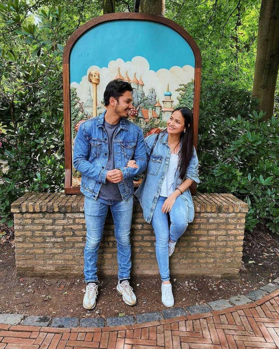 Ghea D'Syawal dan suami (instagram.com/ghea.dsyawal)
