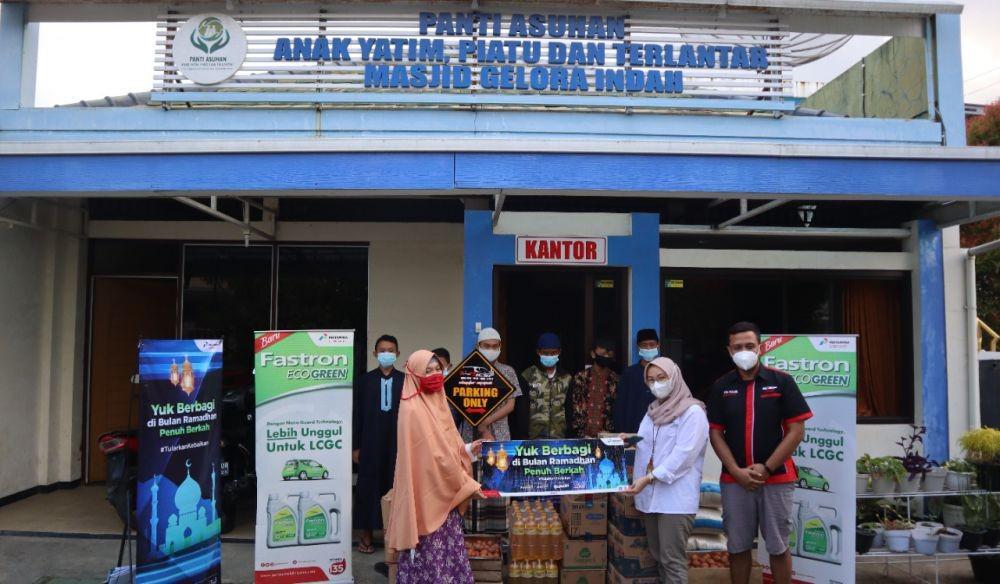 Pertamina Lubricants Adakan Kegiatan Kepedulian "Yuk Berbagi"