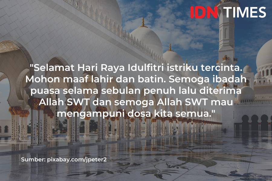 Ilustrasi ucapan lebaran (IDN Times/M. Tarmizi Murdianto)