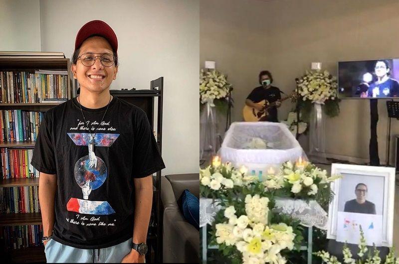 Sang Istri Menangis Pilu, 10 Potret Suasana Rumah Duka Raditya Oloan