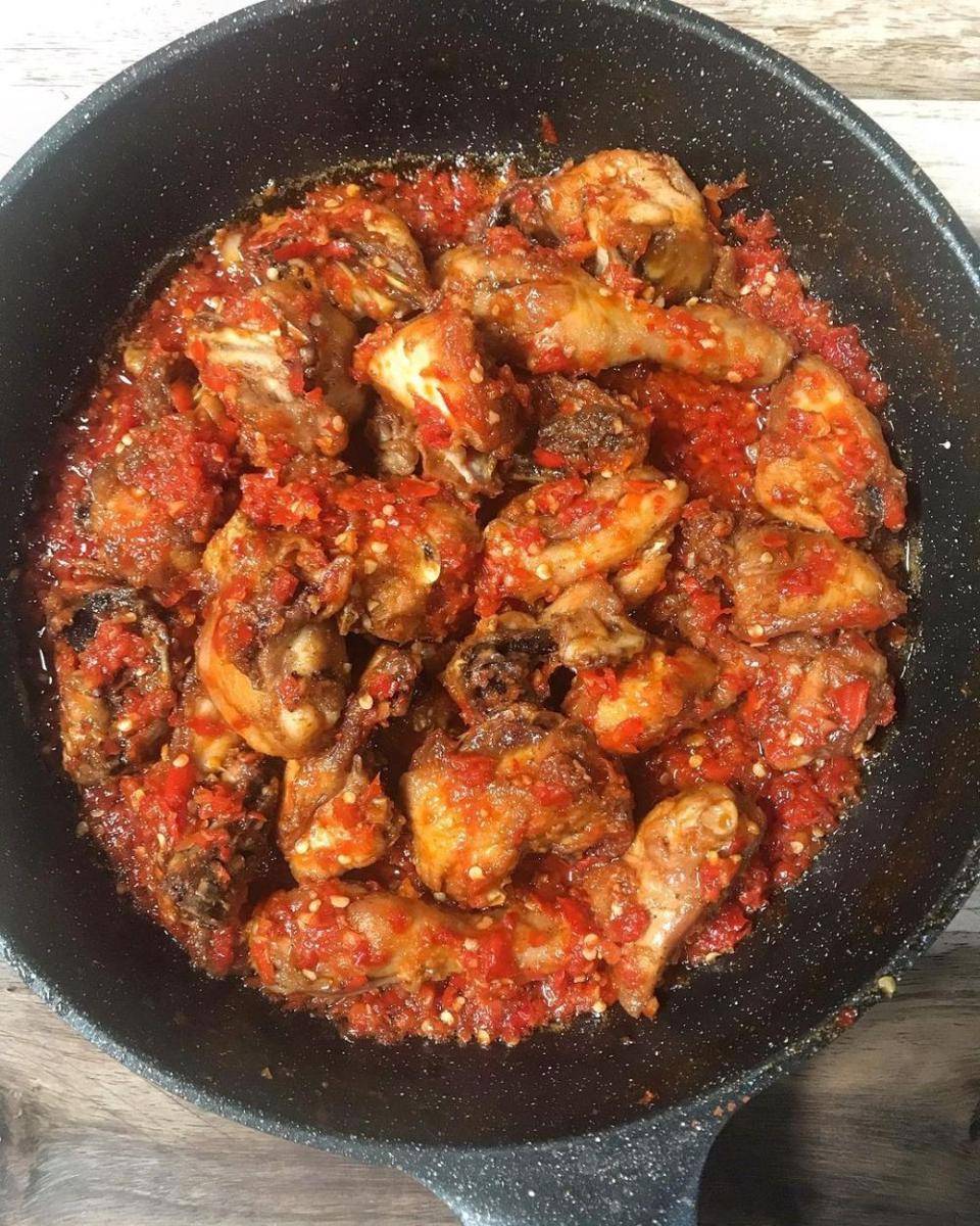 Ayam balado (instagram.com/jesslynmatthew)