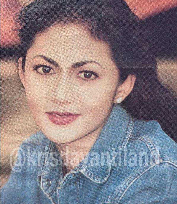 Foto lawas Krisdayanti beralis tipis(Instagram.com/krisdayantiland)