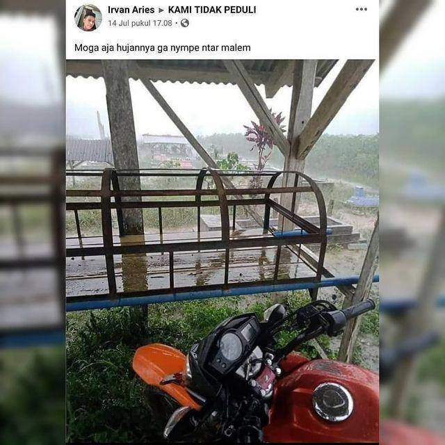 momen sial berkendara (instagram.com/sukijan.id)