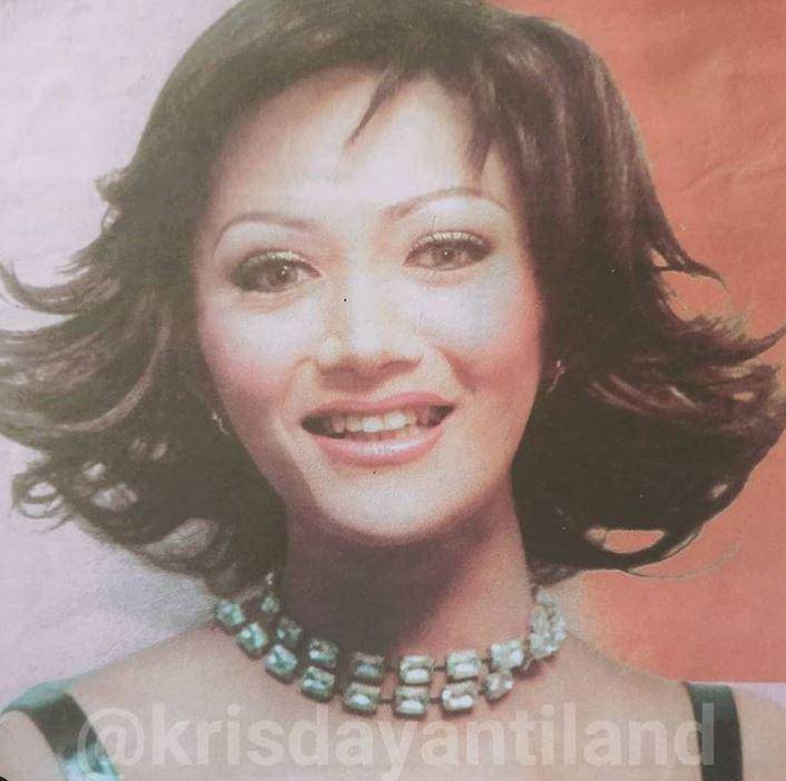 Foto lawas Krisdayanti beralis tipis(Instagram.com/krisdayantiland)