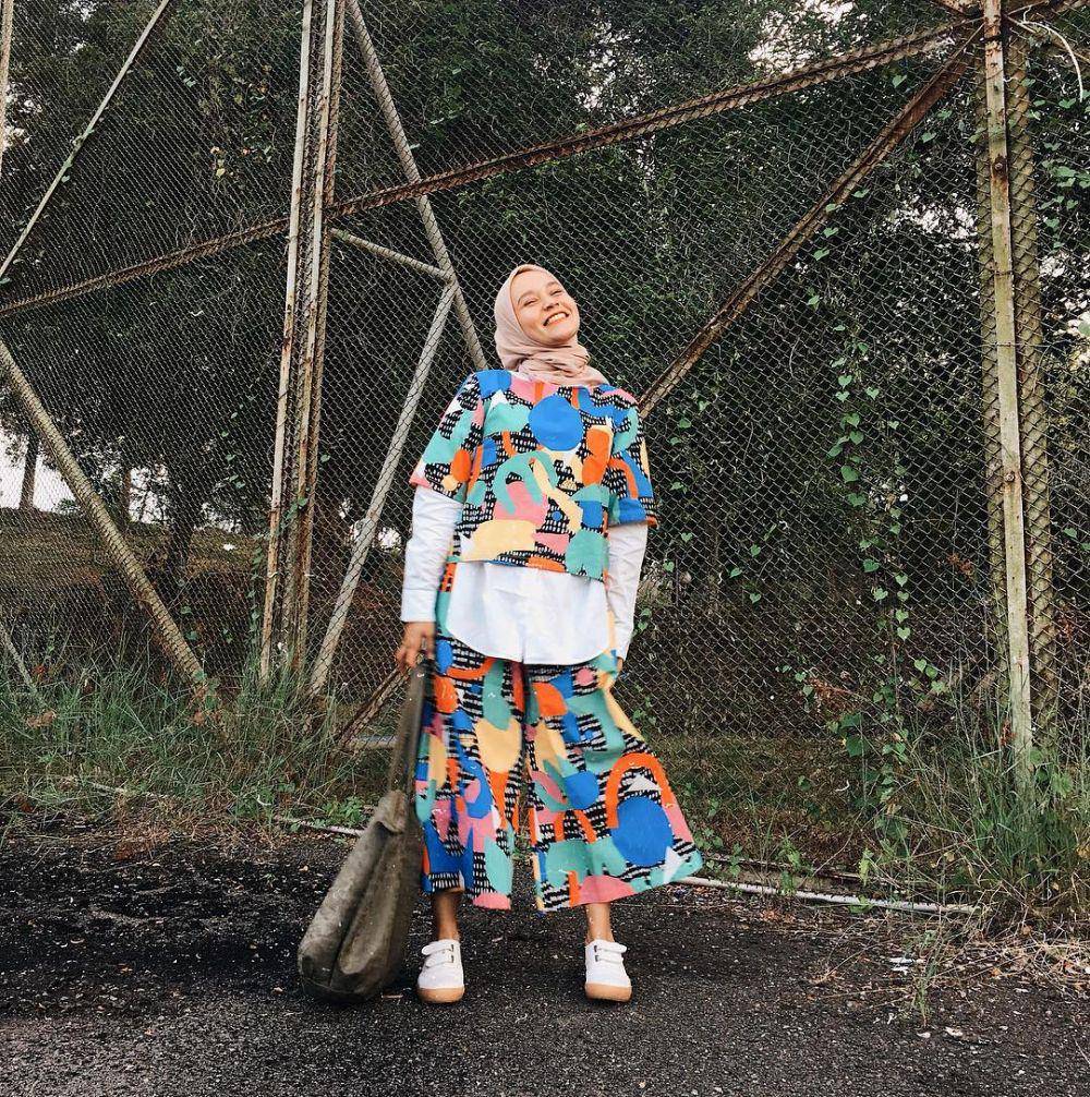 outfit one set ala Chairunissa (instagram.com/nissachair)