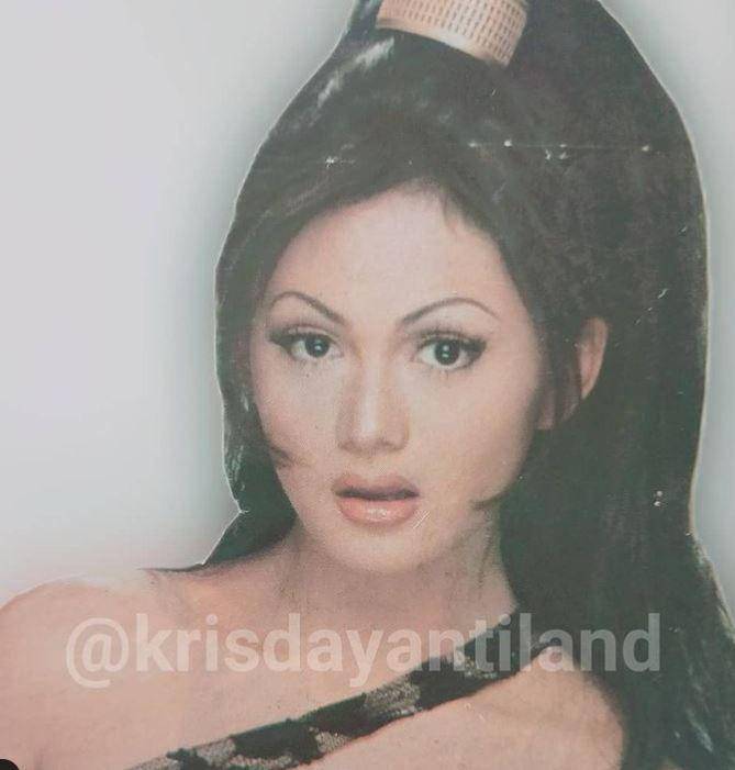 Foto lawas Krisdayanti beralis tipis(Instagram.com/krisdayantiland)
