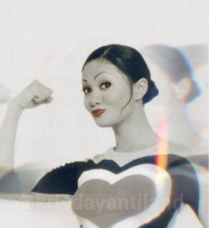 Foto lawas Krisdayanti beralis tipis(Instagram.com/krisdayantiland)