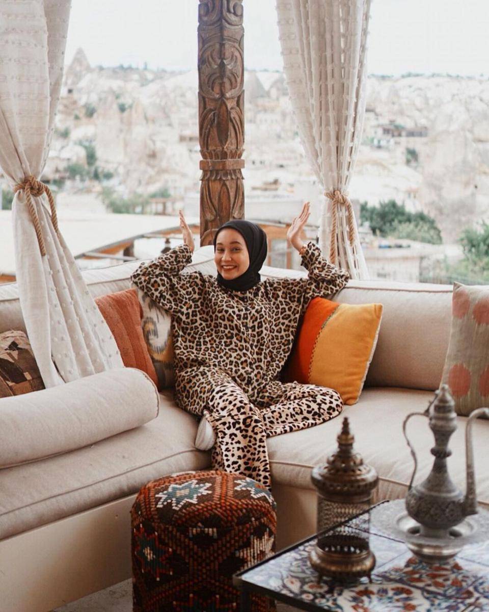 outfit one set ala Chairunissa (instagram.com/nissachair)