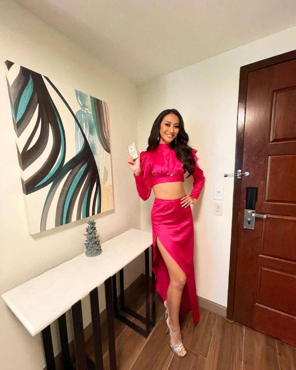Ayu Maulida di hari pertama karantina Miss Universe 2020 (Instagram.com/ayumaulida97)