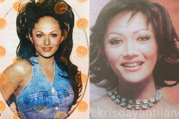 Foto lawas Krisdayanti beralis tipis(Instagram.com/krisdayantiland)