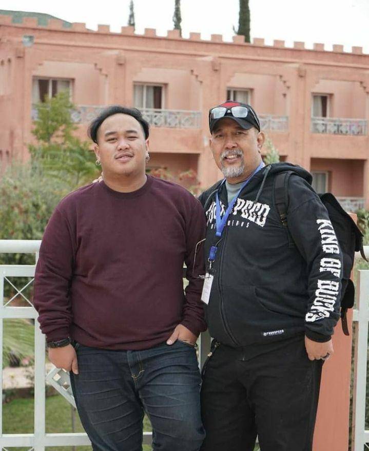 Indro Warkop dan keluarga (instagram.com/harleyano)