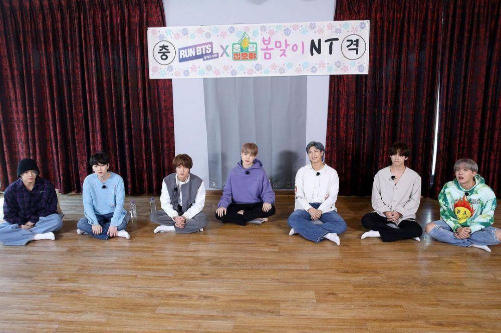 cuplikan The Game Caterers X Run BTS (instagram.com/15ya.baby)