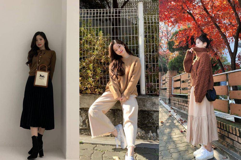 berbagai outfit ala Dahyun TWICE (instagram.com/twicetagram)
