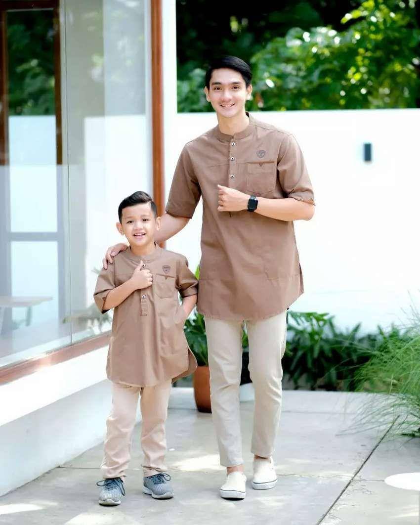 Baju koko ayah dan anak (lazada.co.id/senjastore)