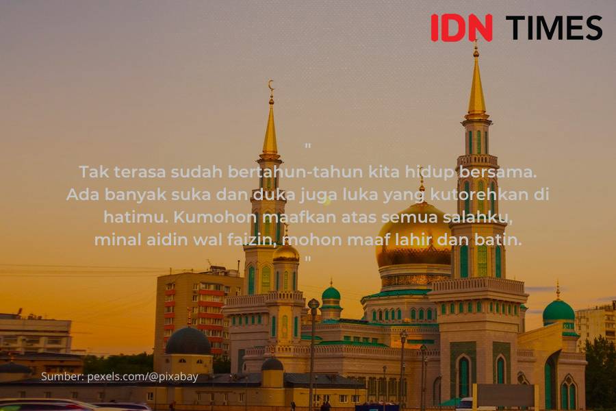 Ucapan Idulfitri untuk suami (IDN Times/Tyas Hanina)